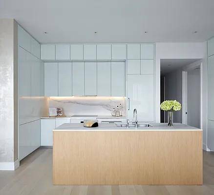 This remarkable, half floor corner 1, 720 square foot, two bedroom, two and a half bath residence features a deep wraparound terrace with north, south, and west exposures overlooking Central ...