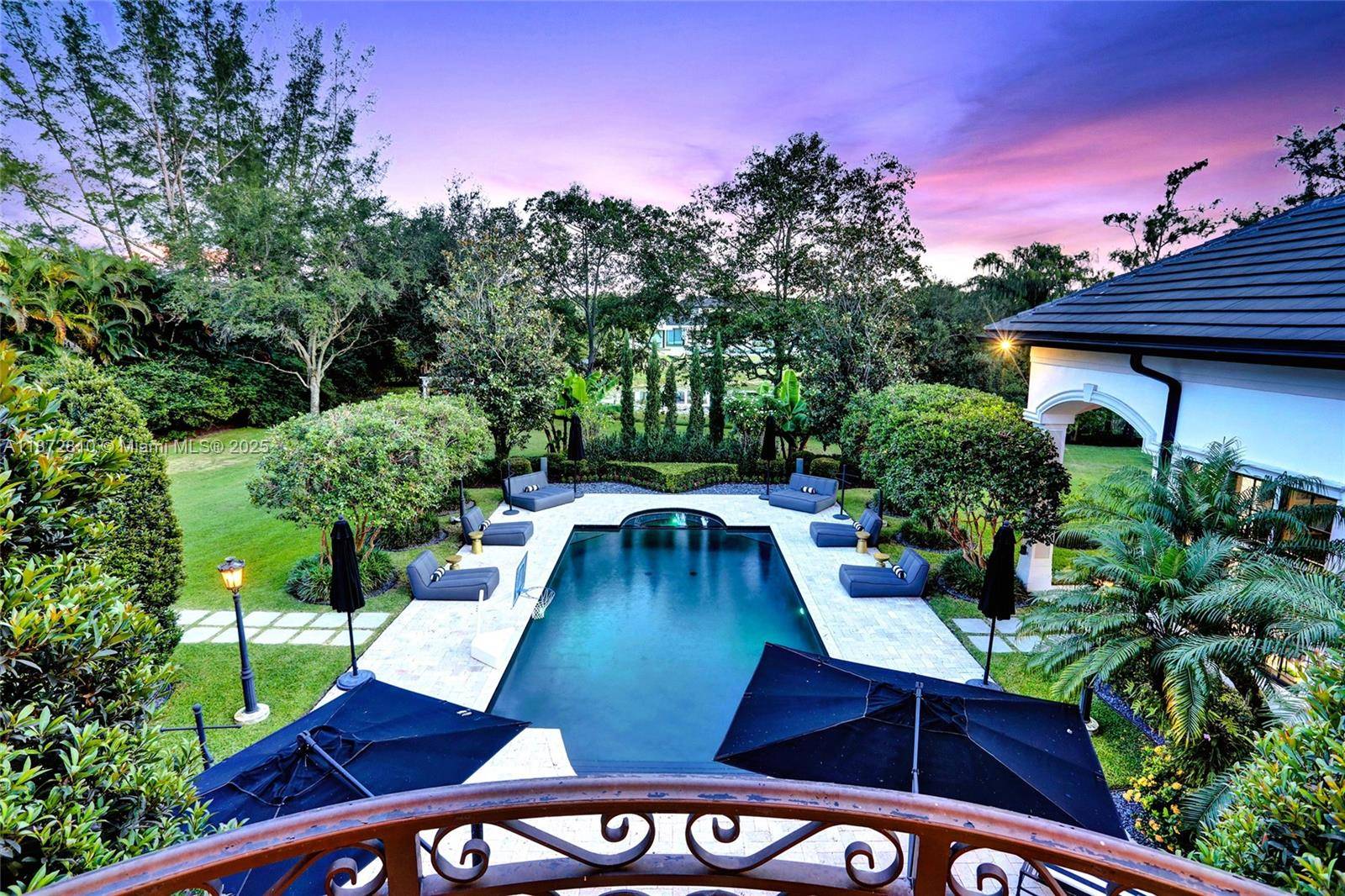 A modern French Chateau in Parkland's most exclusive enclave.