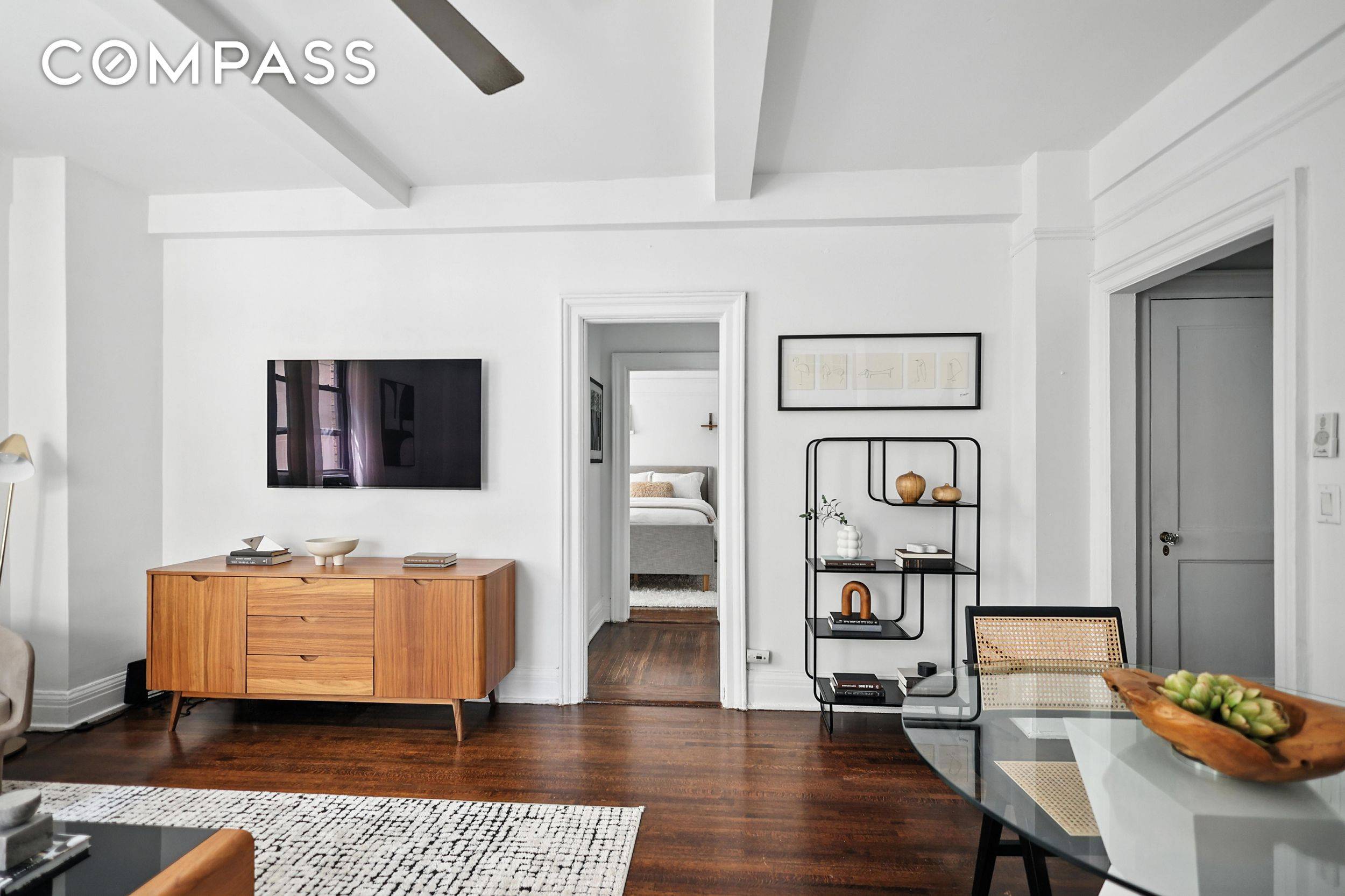 Nestled in the heart of the Upper West side, in one of the most sought after neighborhoods, this classic prewar one bed one bath exudes warmth and charm.