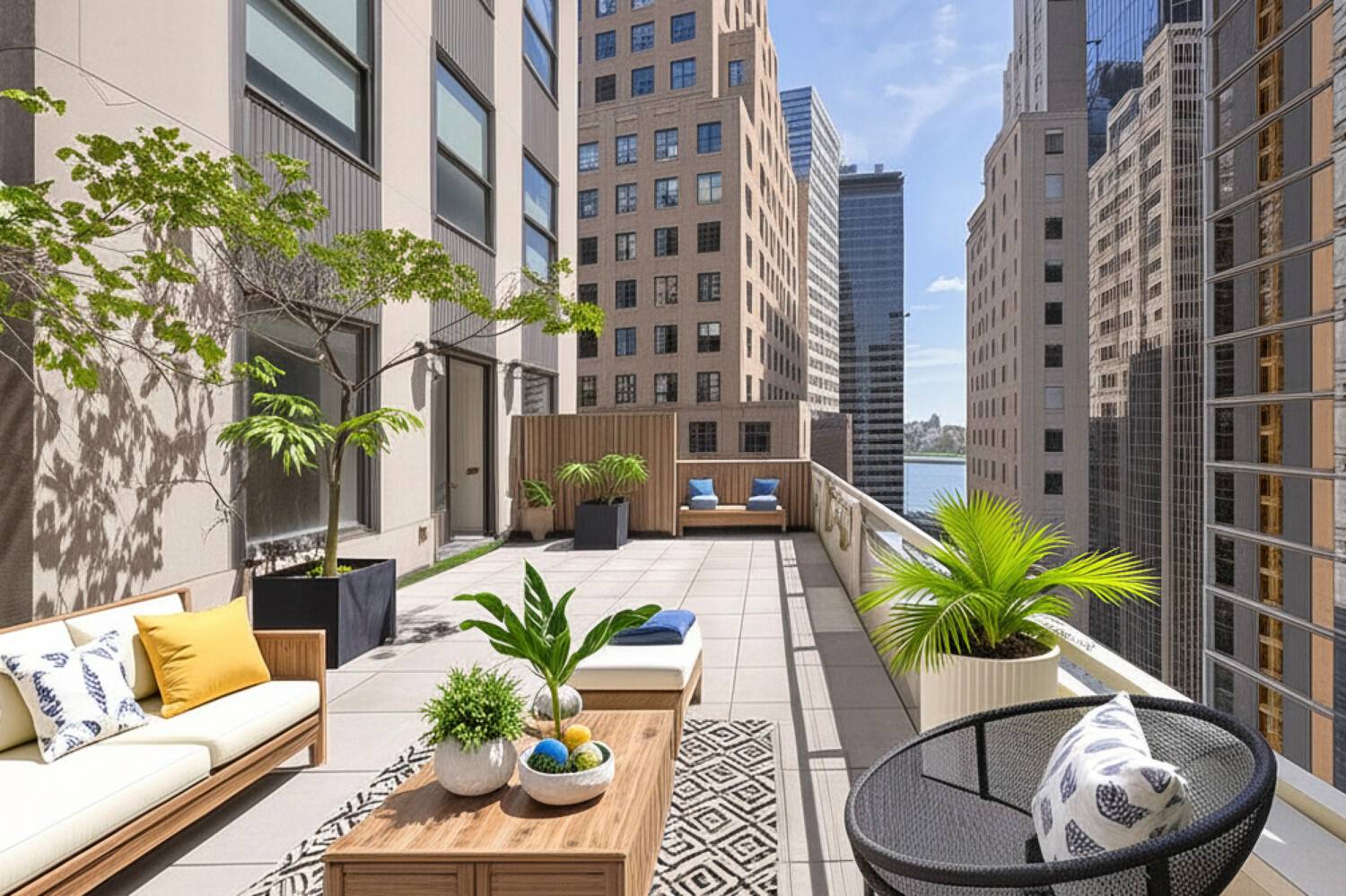 Sun Drenched One Bedroom with a Massive Terrace That Steals the Show !