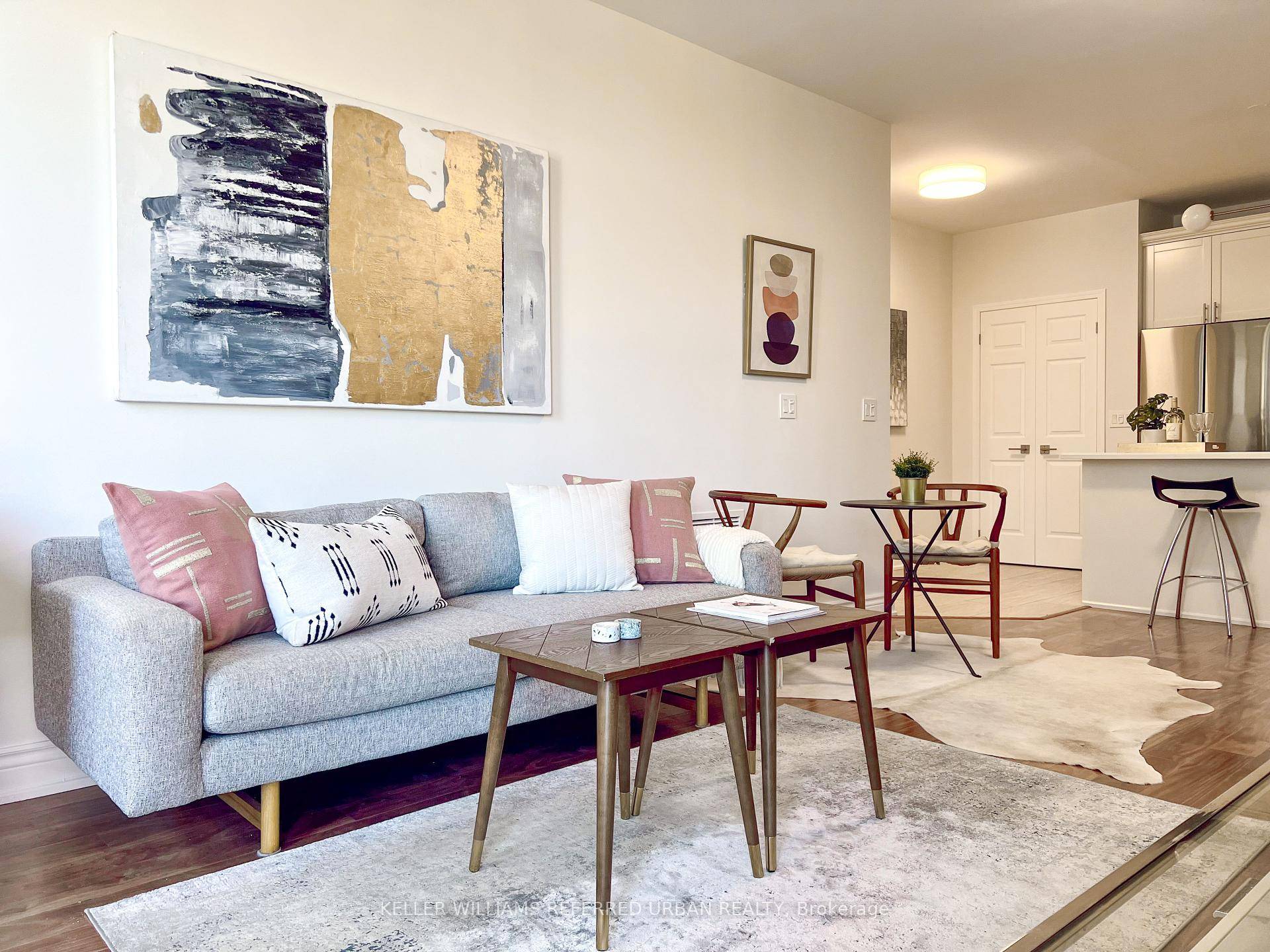 Large spacious 1 bedroom condo with nearly 700 sqft of interior living space a 40 sqft balcony.