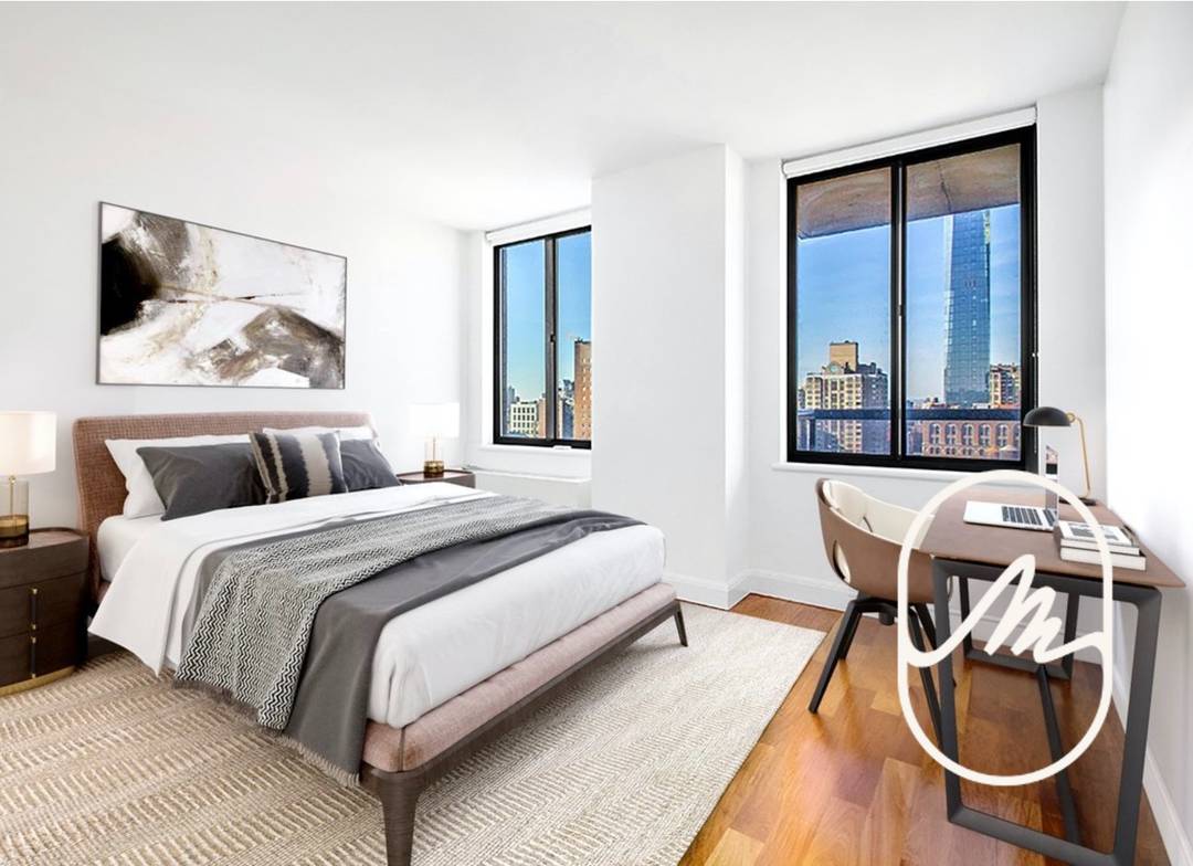 Large corner one bedroom permitted to flex to a two now available.