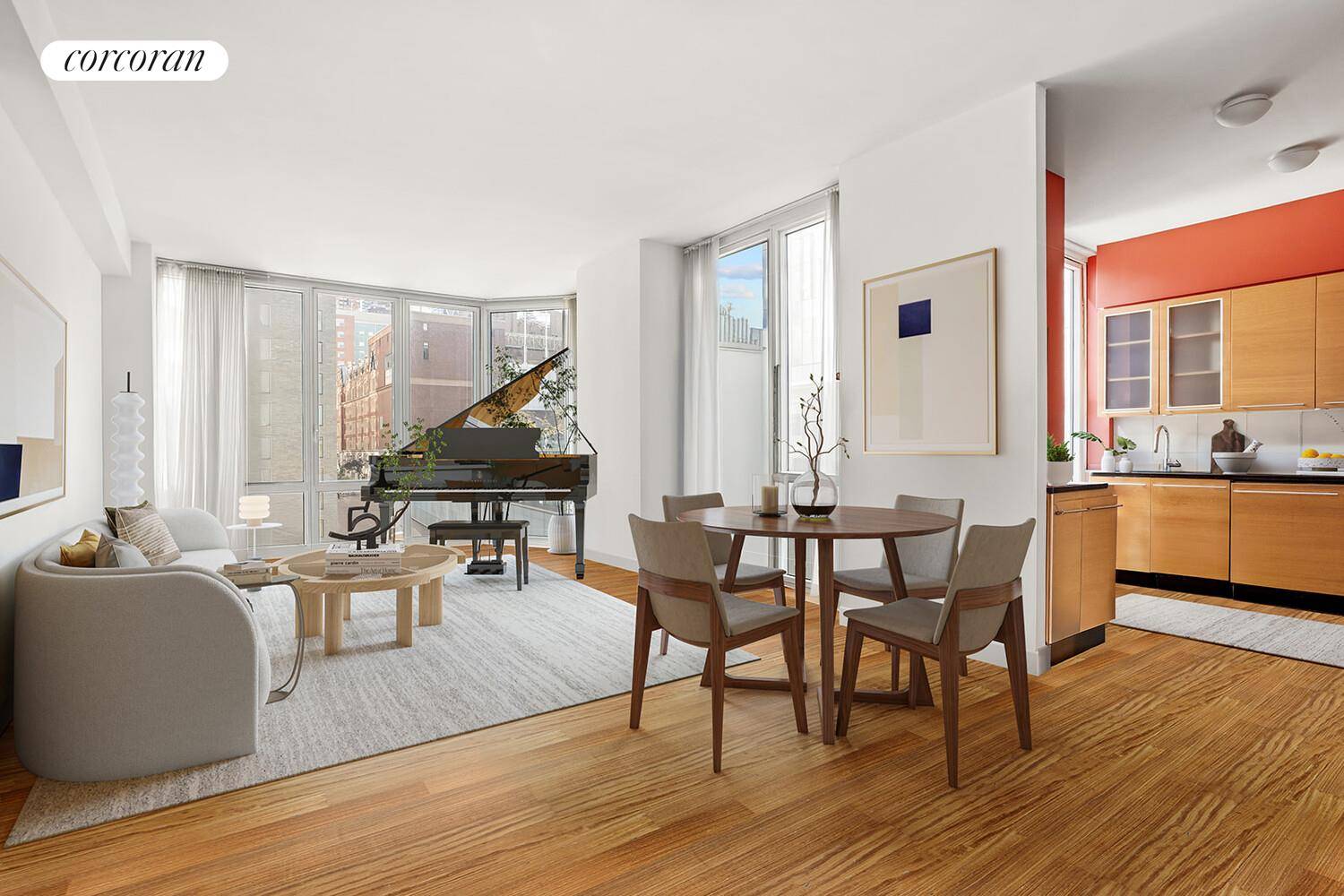 10 West End Avenue 7K delivers everything you love about the Upper West Side light, timeless design, tranquility, and world class amenities all in one exceptional home.