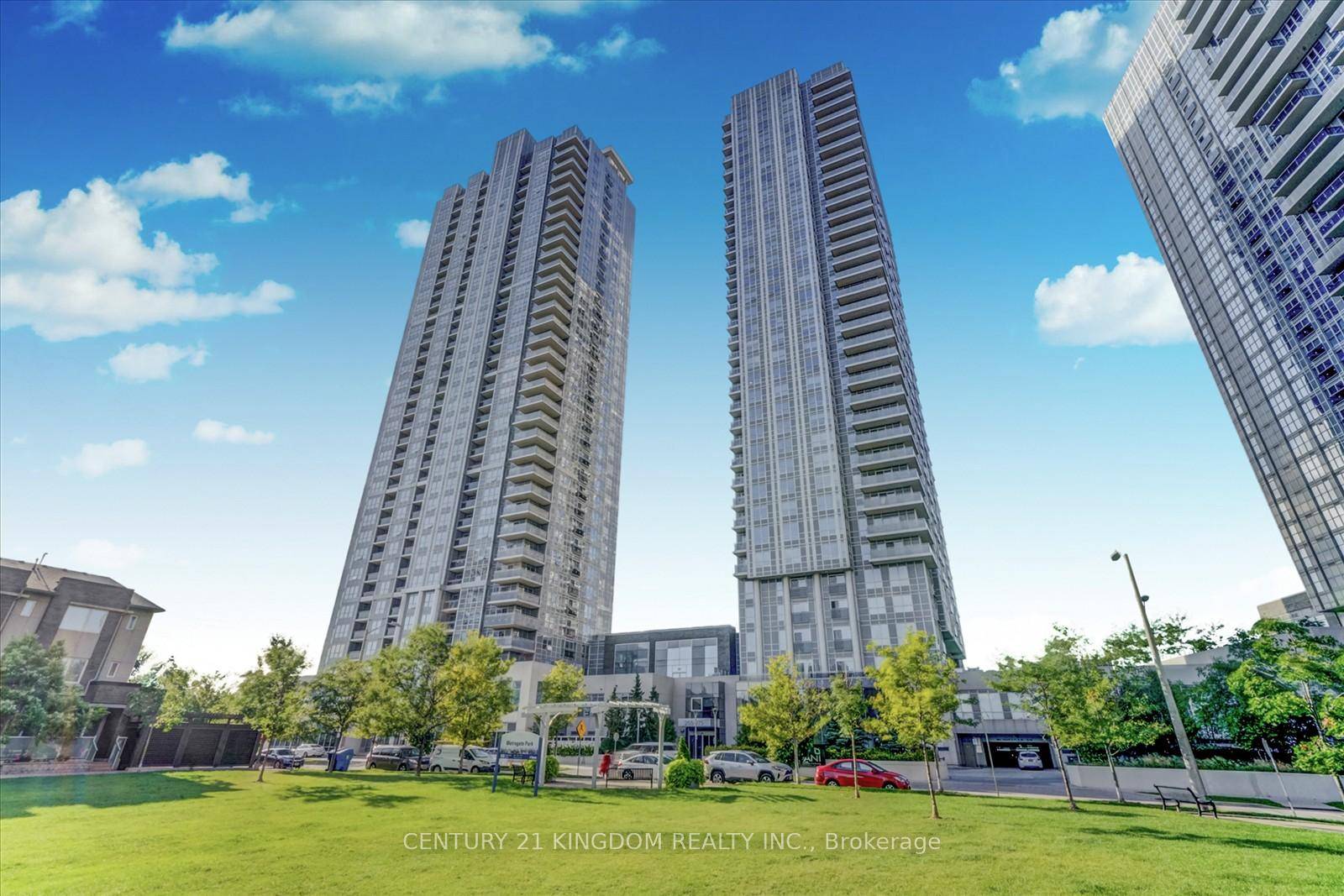 Newly painted Luxury Corner condo with 2 Bedrooms Den, 2 Full Bath, 1 Parking spot amp ; 1 Locker, Split Bedroom Unit Layout, Contemporary Kitchen Complete With Quartz Countertop And ...