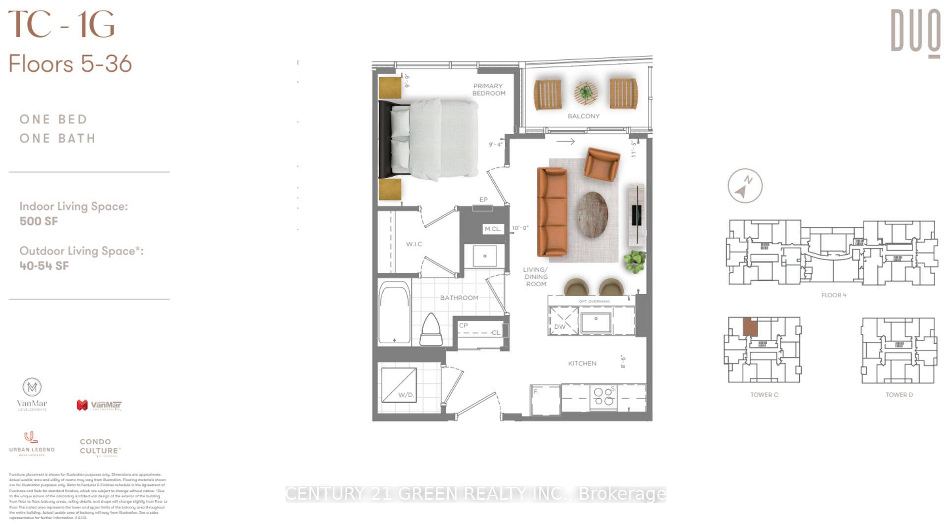 A Brand new and never lived in Condo in the heart of Downtown Kitchener.