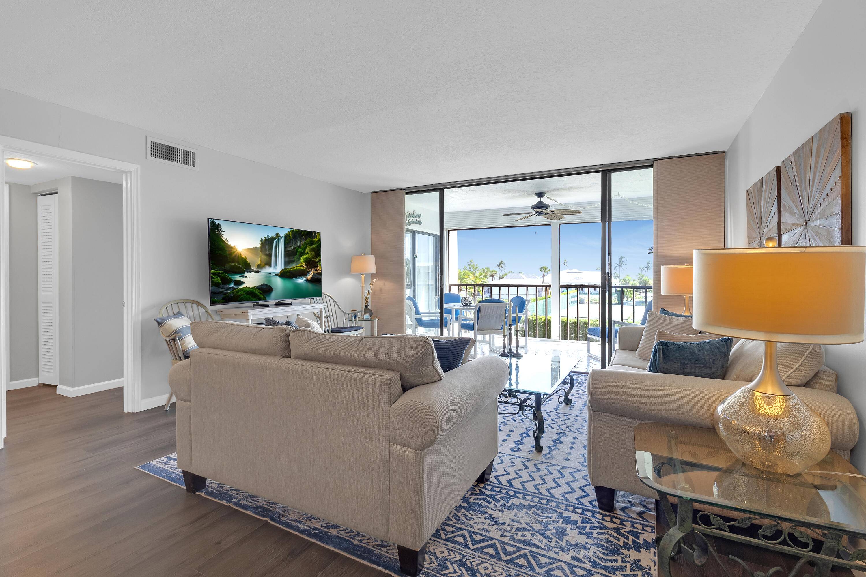 Step into paradise with this beautifully updated 2 bedroom, 2 bathroom beachside condo, perfectly situated just steps from the ocean.