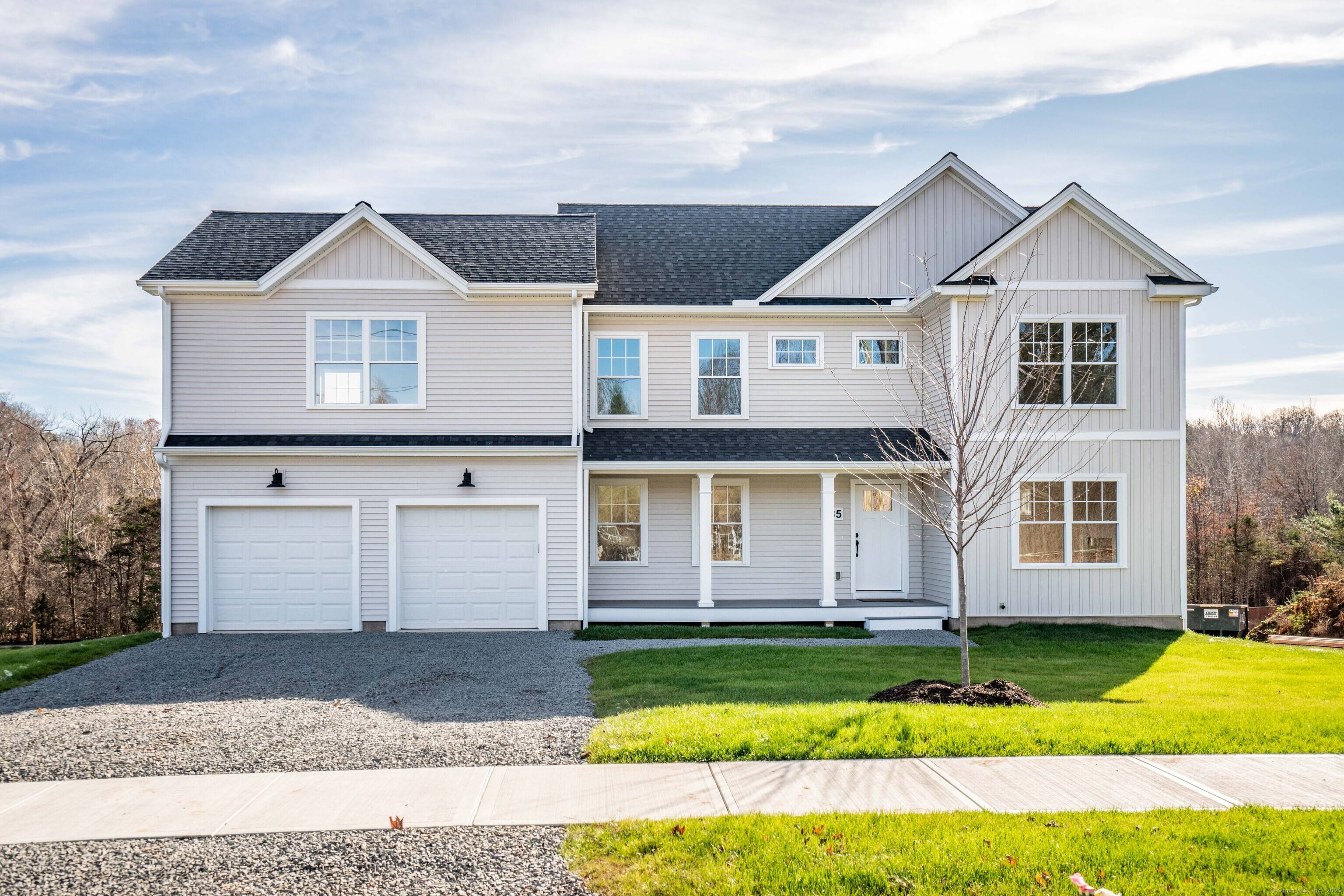 To be built. Stunning country colonial home with front porch, located on a.