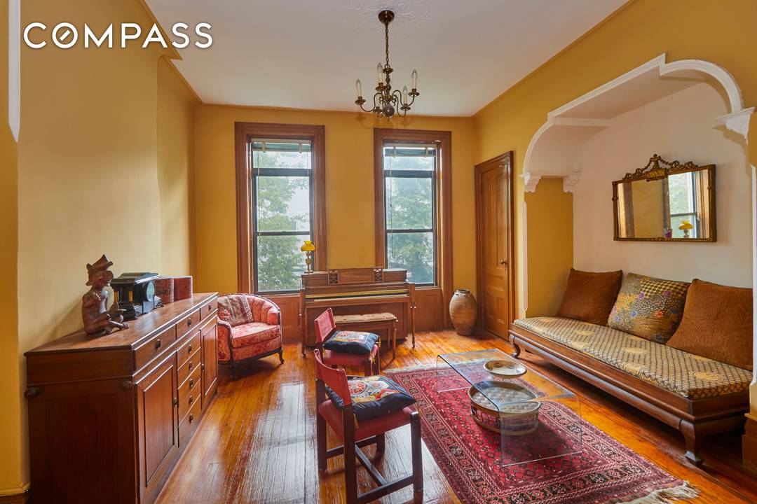 Landmarked, 2 Family Townhouse in Historic District Built in 1897 by renowned architect William O'Gorman, this two family home and the other 19th century homes on the block comprise the ...
