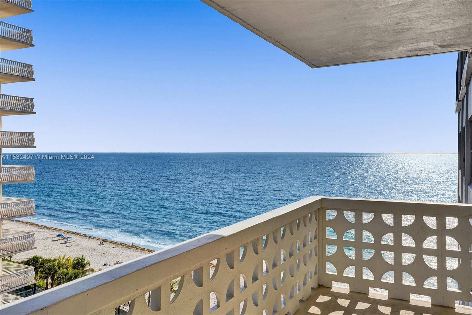 Annual Furnished Rental Available Now Unobstructed Ocean View !