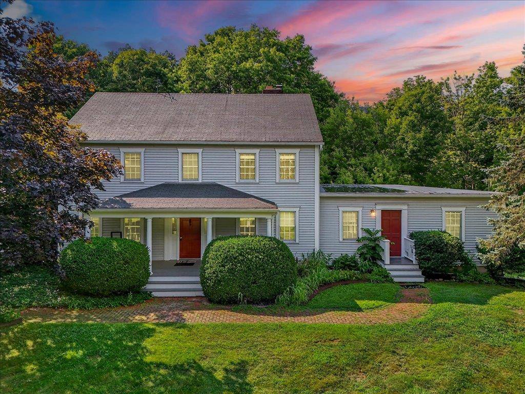 This unique timberframe home is welcoming, spacious, and awaiting your personal touch !