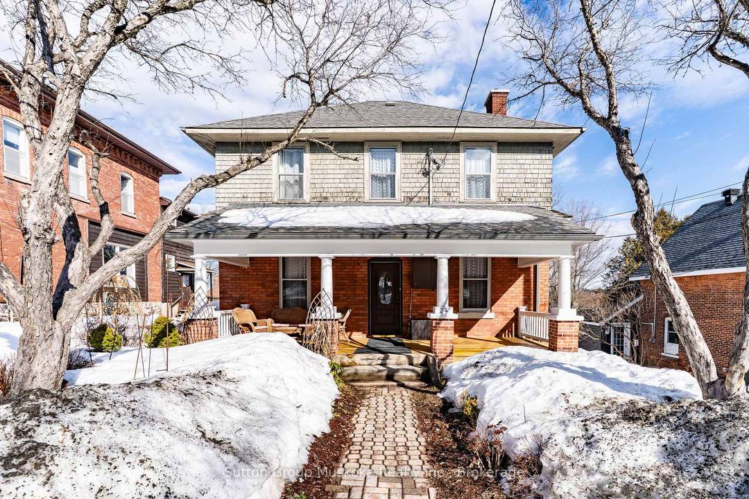 Step up to this Circa 1910 elegant home, amp ; admire the sophisticated craftsmanship of yesteryear's original woodwork, skilled stone masonry two storey design.