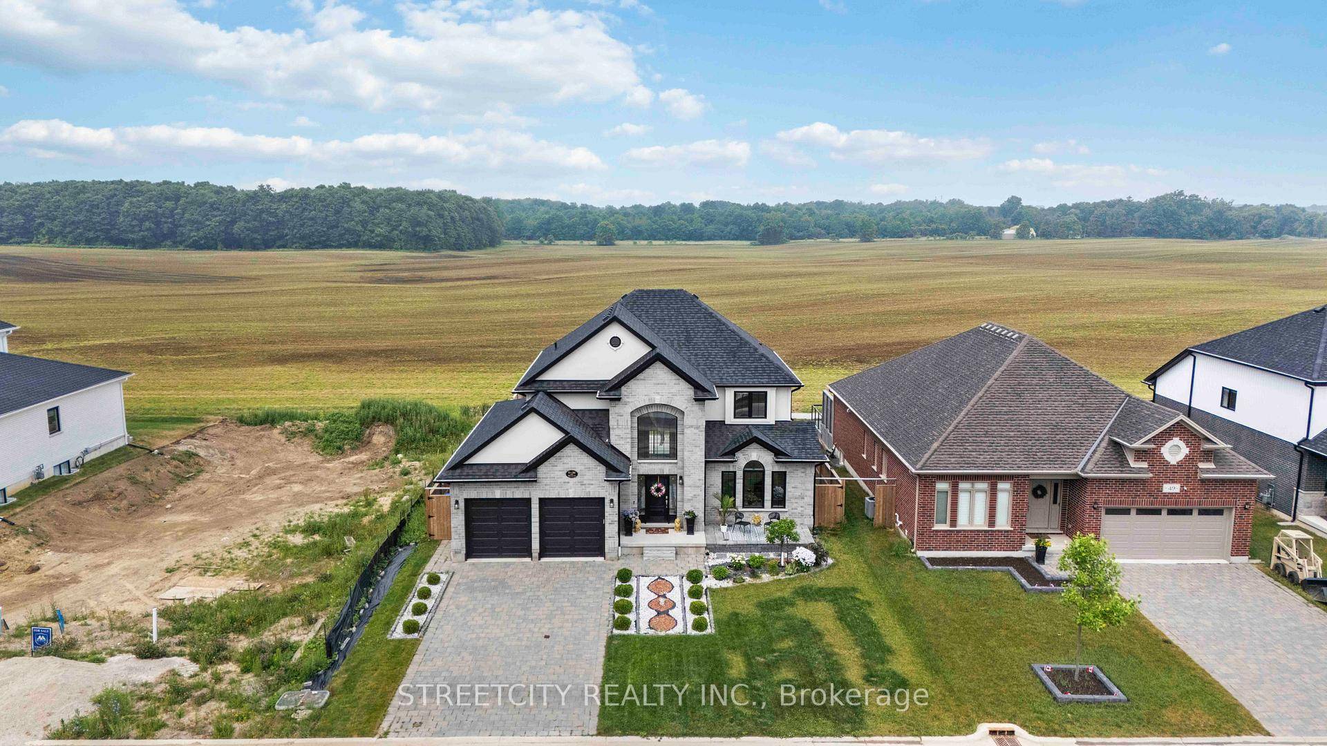 Welcome to this exceptional custom built 2 storey family home, ideally situated on a East facing large premium lot in a quiet, sought after neighborhood backing onto picturesque farmland with ...