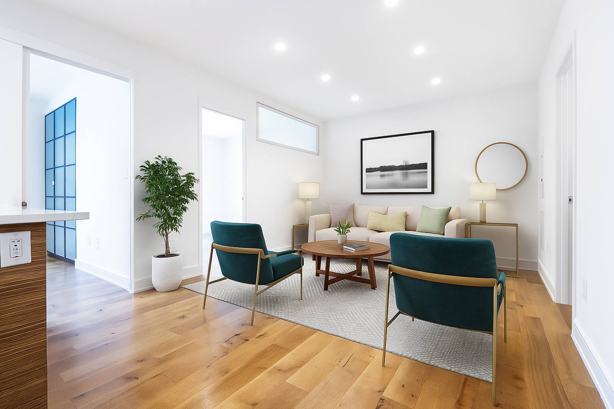 AVAILABLE after June 15. THE BUILDING Each home features wide plank reclaimed oak flooring, recessed lighting, large windows, video intercom, and Bosch washer dryers.