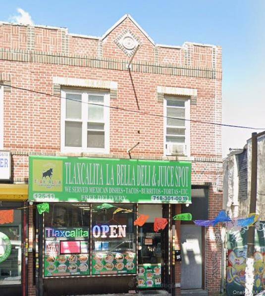 Mixed use building for sale.