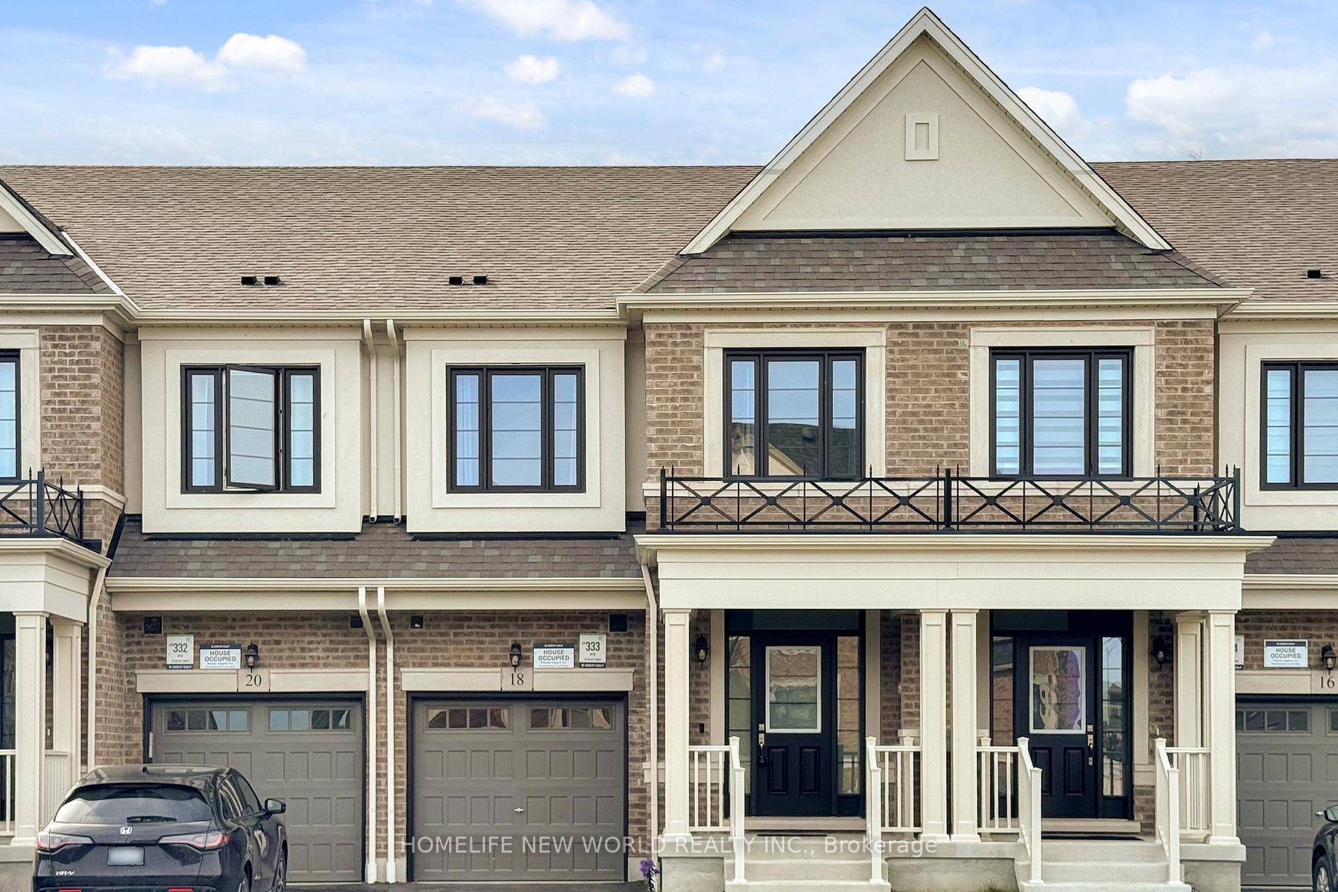 Stunning 2 Story Townhouse Built by Great Gulf, Only One Year Old, Located in the Desirable area of Whitby.