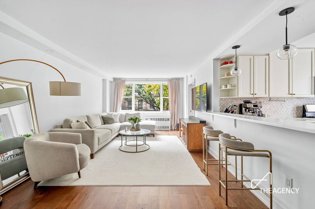 This two bedroom, one bathroom home at 1270 Fifth Avenue has been completely gut renovated, blending modern comfort with thoughtful design.