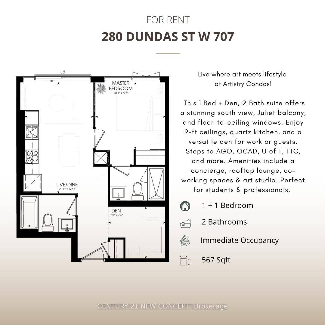 Live where art meets lifestyle at Artistry Condos a bold new landmark in the heart of downtown Toronto.