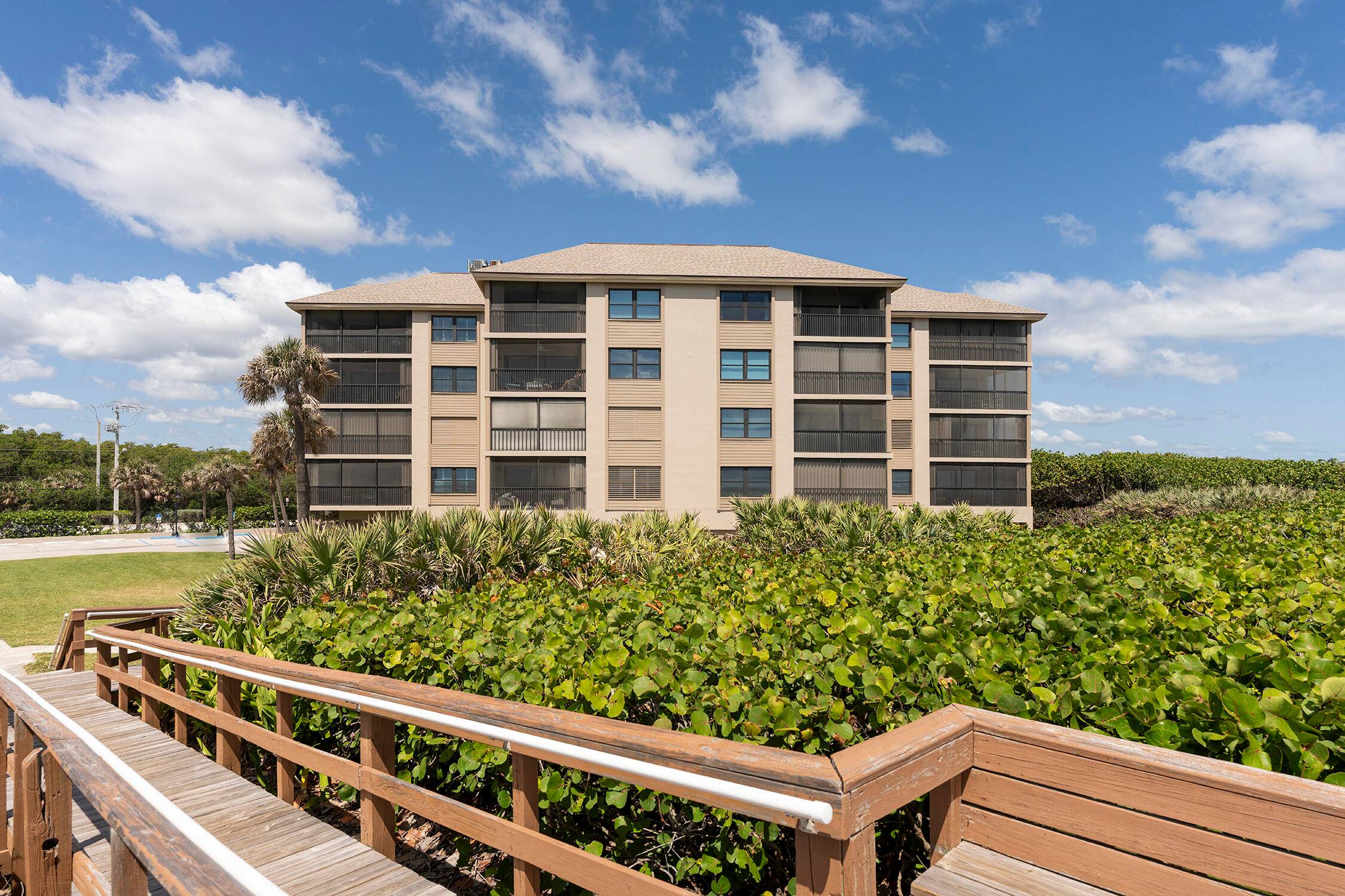 Fabulous SE Oceanfront corner 2 2 condo at highly sought after gated Sandpebble Beach Club on Hutchinson Island with panoramic ocean views from almost every room.