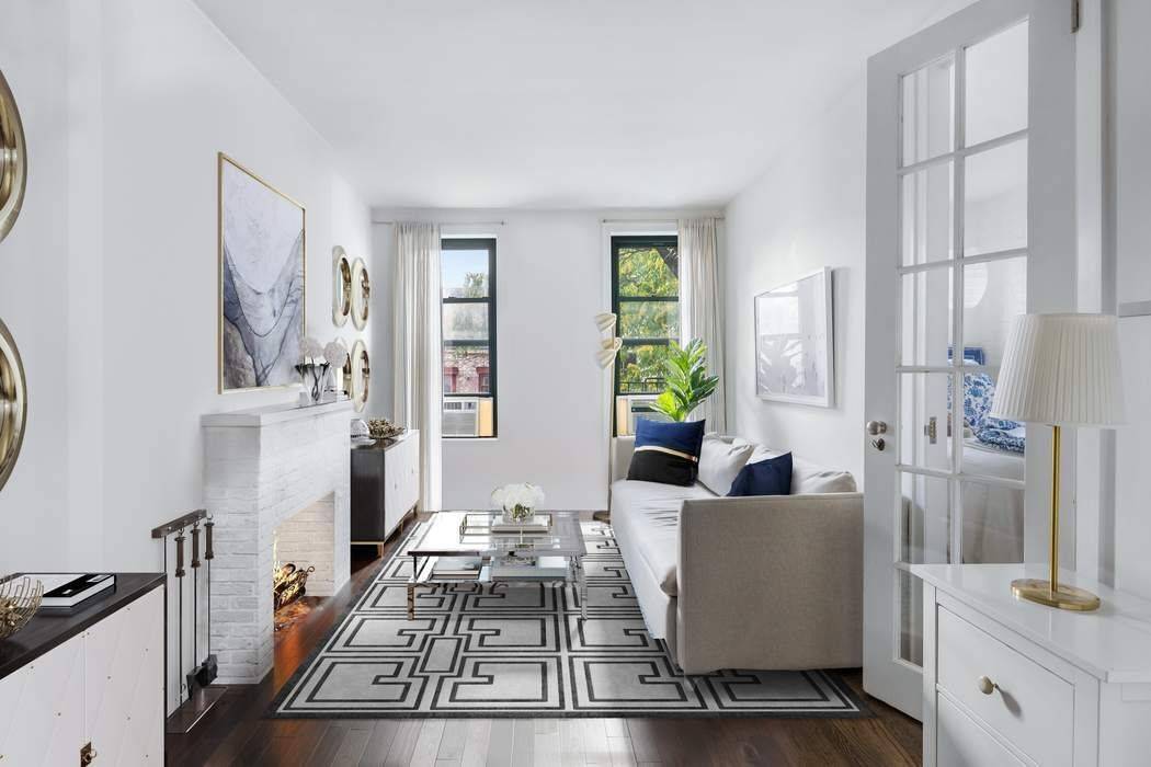 Quintessential Greenwich Village charm combined with modern luxury is the hallmark of this quiet and delightful one bedroom home on tree lined Horatio Street.