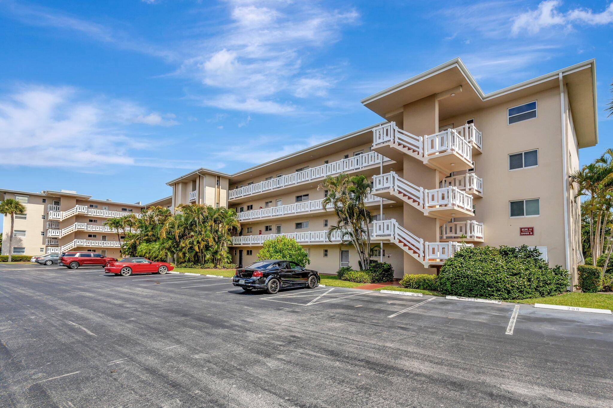 Welcome to 2669 S Garden Drive S 401 in Lake Worth, FL a beautiful 2 bedroom, 2 bathroom top floor corner unit nestled in the vibrant 55 community of Lake ...