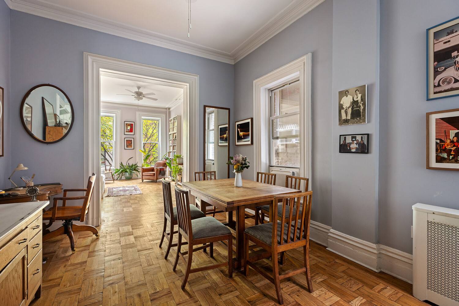 This oversized amp ; sprawling 2 bedroom pet friendly home is located in a beautiful pre war brownstone mansion situated on one of Brooklyn Height's most coveted locations, a block ...