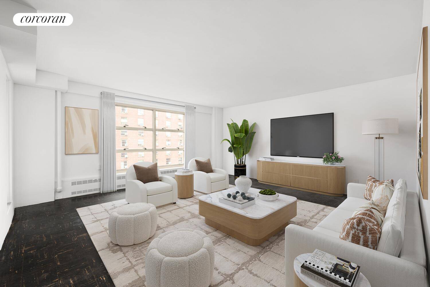 Spacious 1 Bedroom with Oversized Terrace in Morningside Gardens Don't miss this rare opportunity to own a generously sized 1 bedroom apartment in the coveted H line of Morningside Gardens.