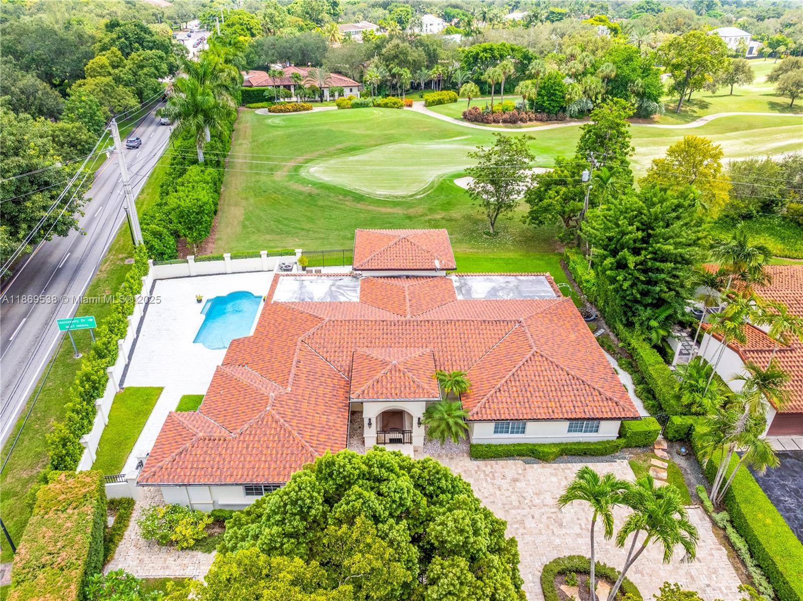 Situated on the prestigious Santa Maria Street within The City Beautiful, Coral Gables, this elegant single story residence offers refined living in one of Miami s most coveted neighborhoods.