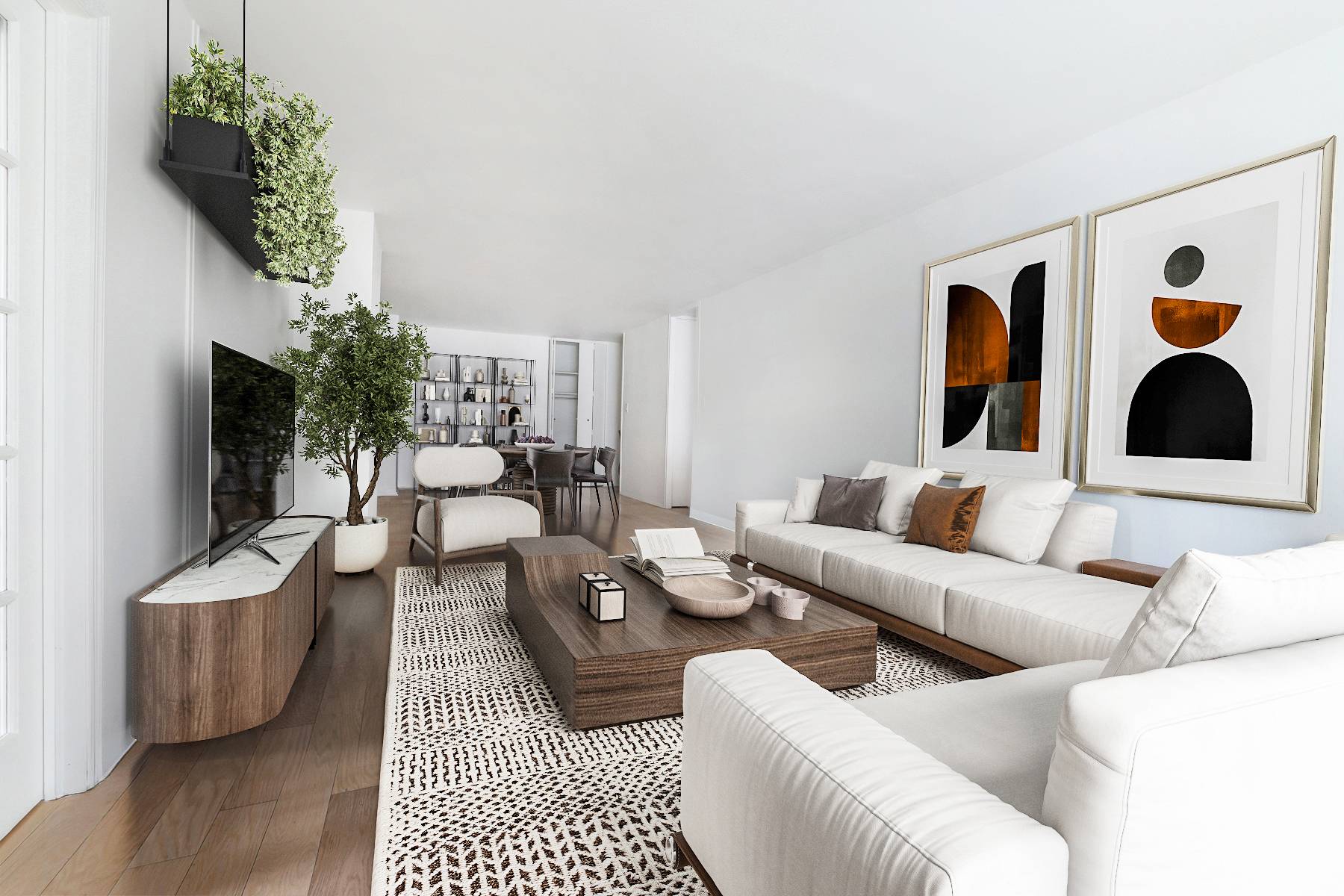Come home to this large 2 bedroom corner unit at The Churchill.