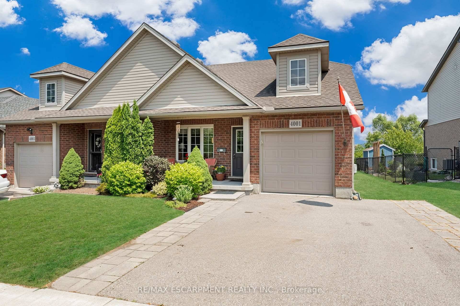 Welcome to 4001 Ashby Drive, a beautiful semi detached bungalow located in one of the most desirable neighborhoods in Beamsville perfect for families, nature lovers, and anyone seeing a quiet, ...