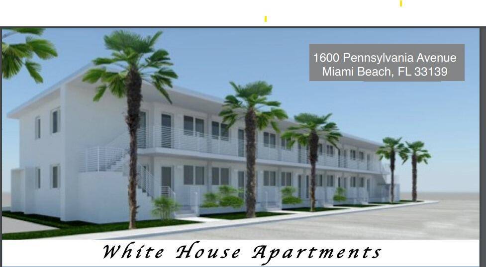 The White House Apartments at Lincoln Road, a 19 unit multifamily building property in the heart of South Beach.