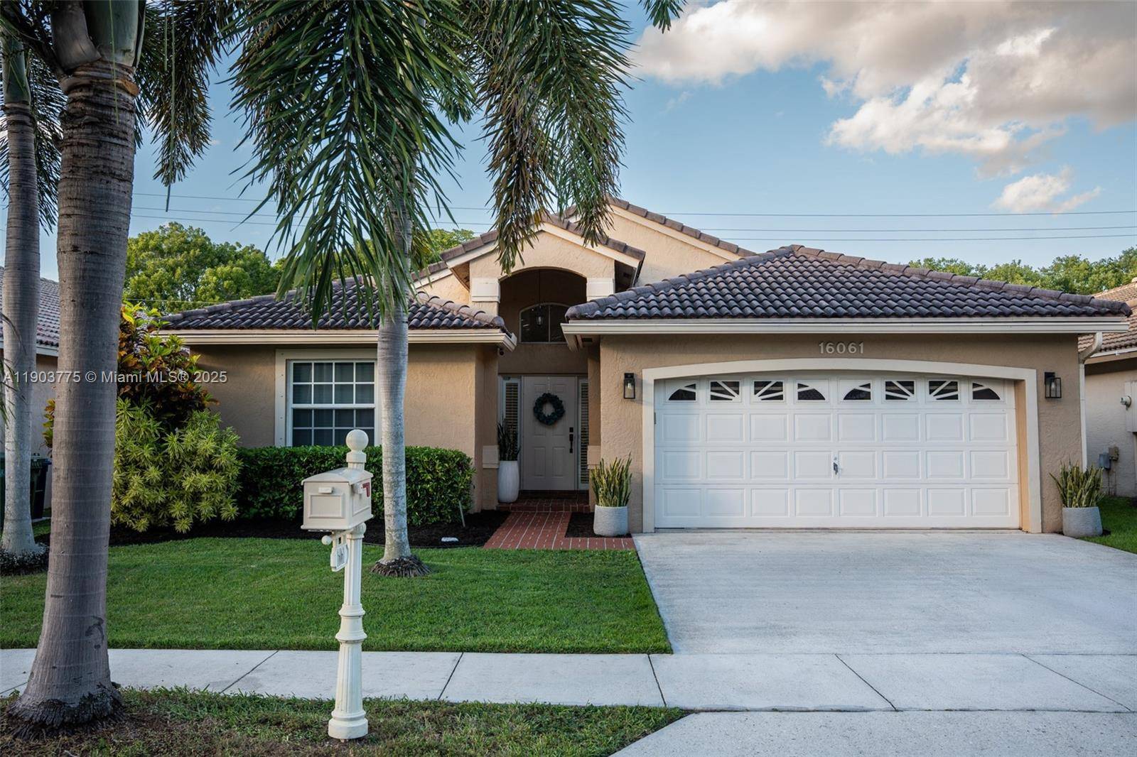 Located just steps from the fairways of Bonaventure Golf Club, this beautifully designed 3 bedroom, 2 bath home will captivate you from the moment you arrive with its stunning curb ...