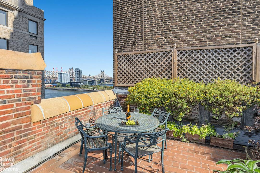 Iconic Beekman Art Deco Duplex Penthouse with wraparound Garden Terrace All showings are by appointment only.