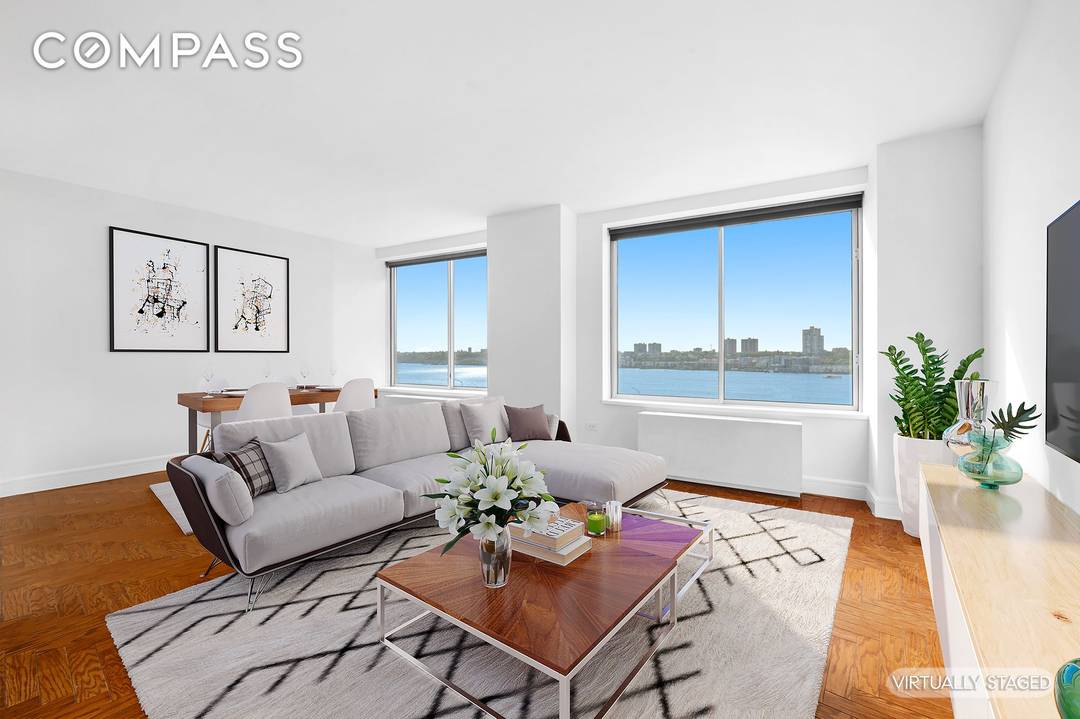 This home offers beautiful, direct Hudson River views and gorgeous sunsets from its west facing windows.