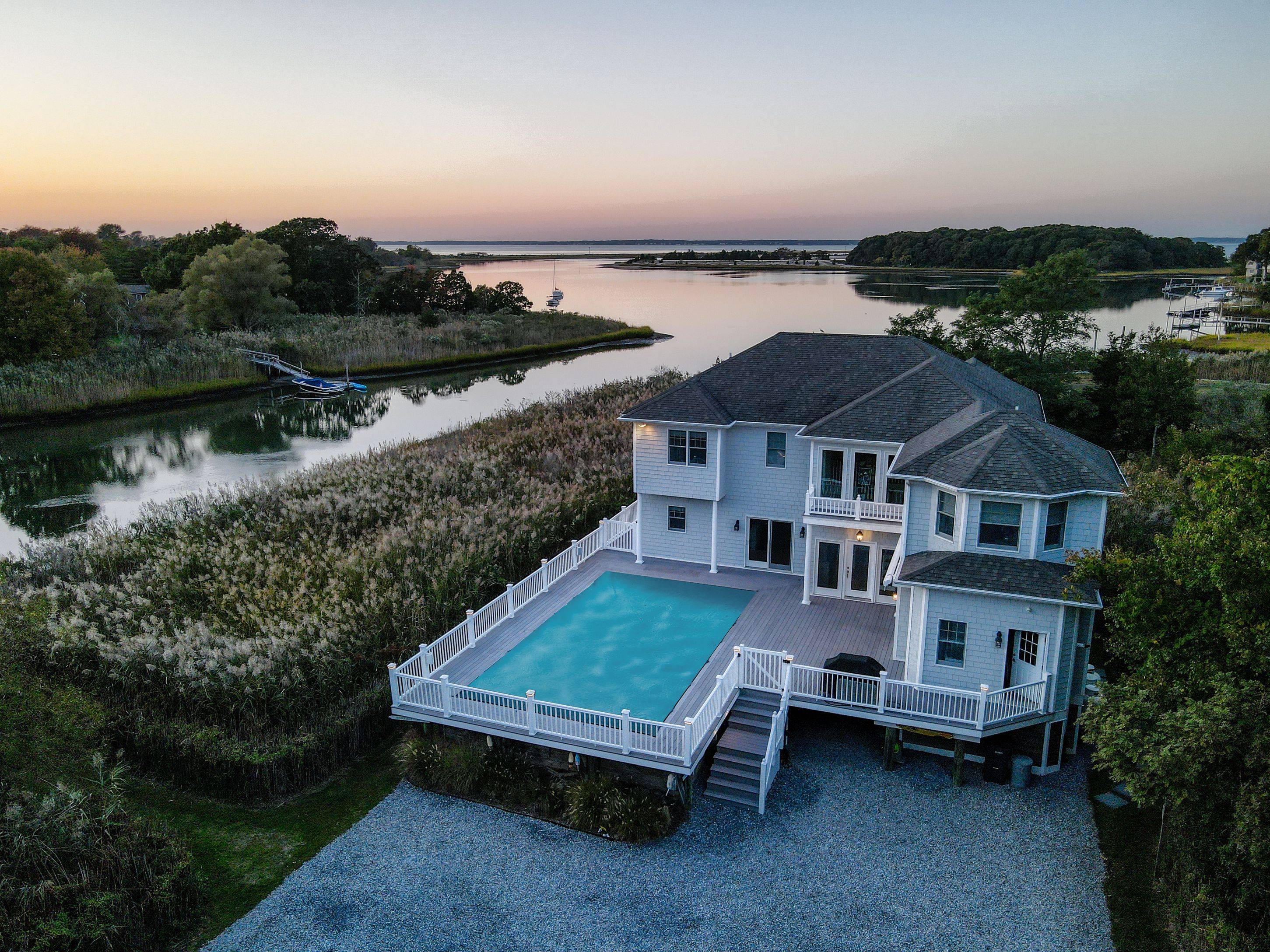 Sag Harbor Waterfront With Dock!