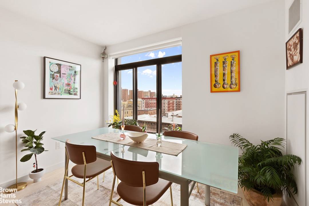 Oversized penthouse residence at the Rennie featuring an expansive open floor plan, floor to ceiling windows, and sweeping open sky views.