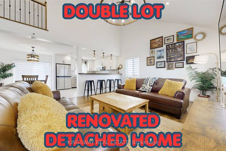 Just 10 minutes from the 401 is this beautifully renovated home on a 1.