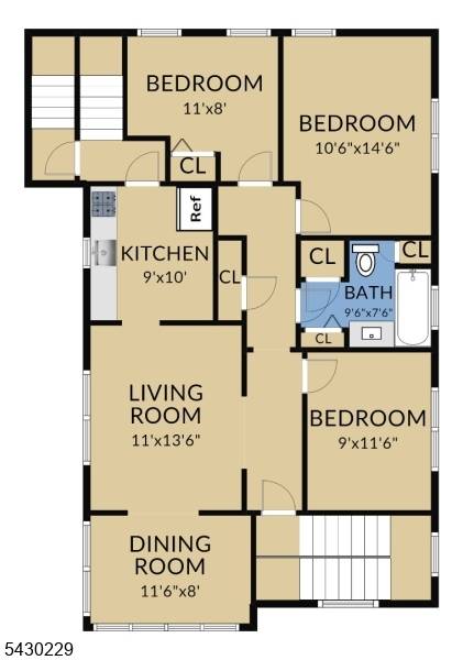 Two family unit located in a desirable, Summit residential neighborhood.