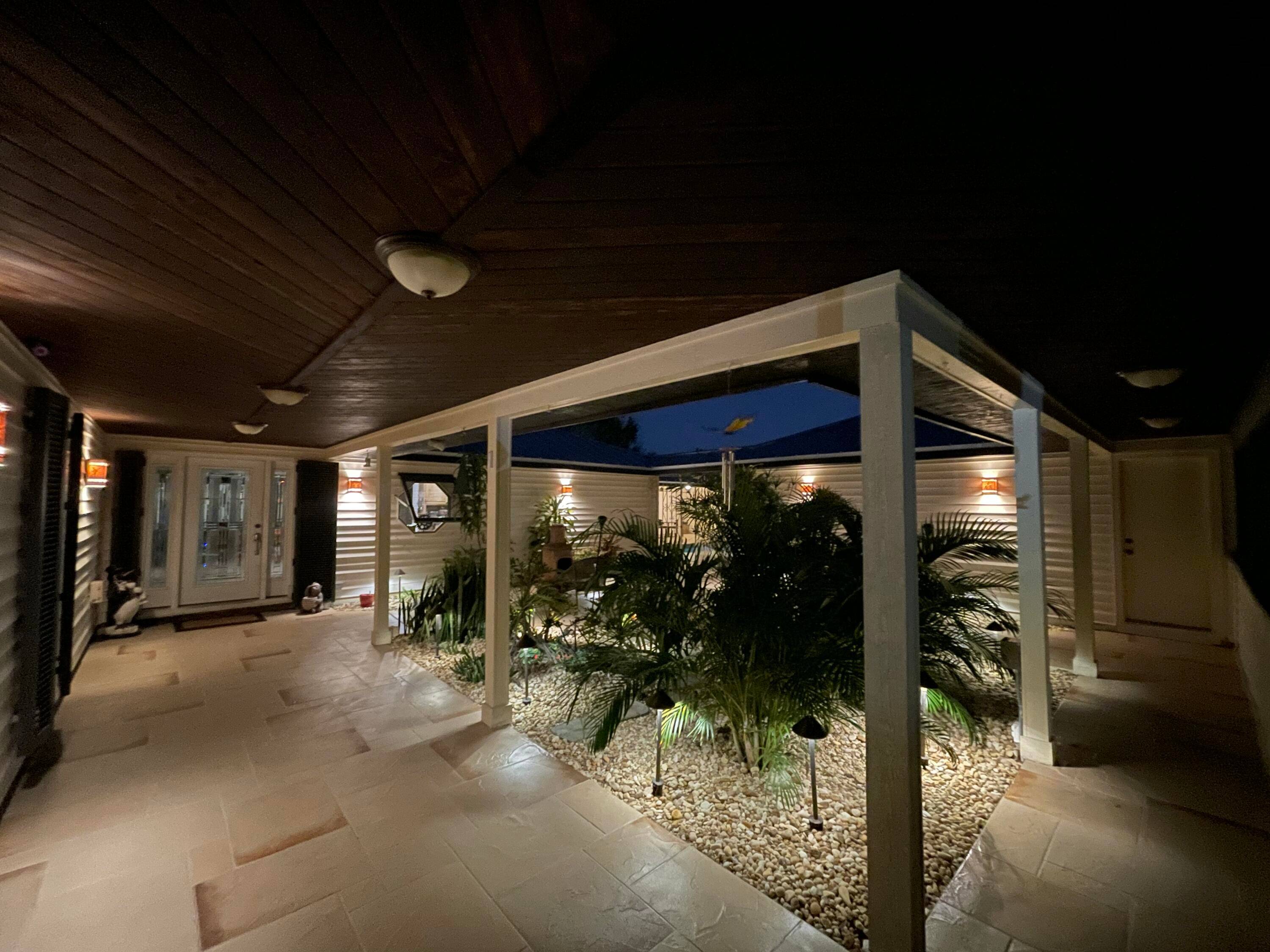Appraisal Complete Stunning, Courtyard Pool Home W Attached 3 Car Garage PLUS A Detached 4 Car Garage Workshop On 2 Lots Almost 1 Acre.