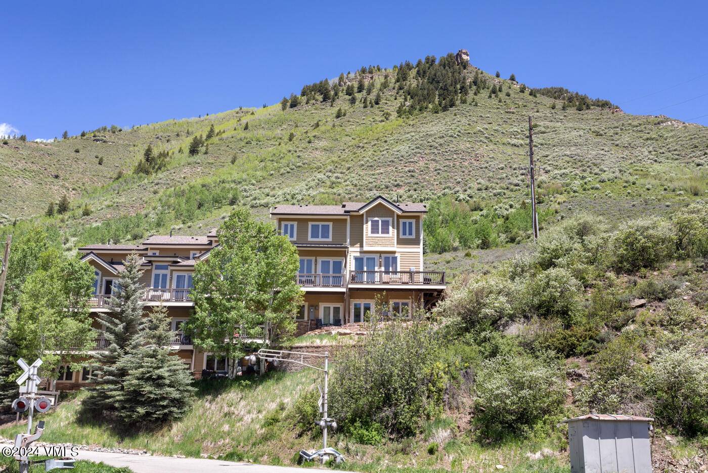 Enjoy the sights and sounds of the Eagle River year round at your new home.