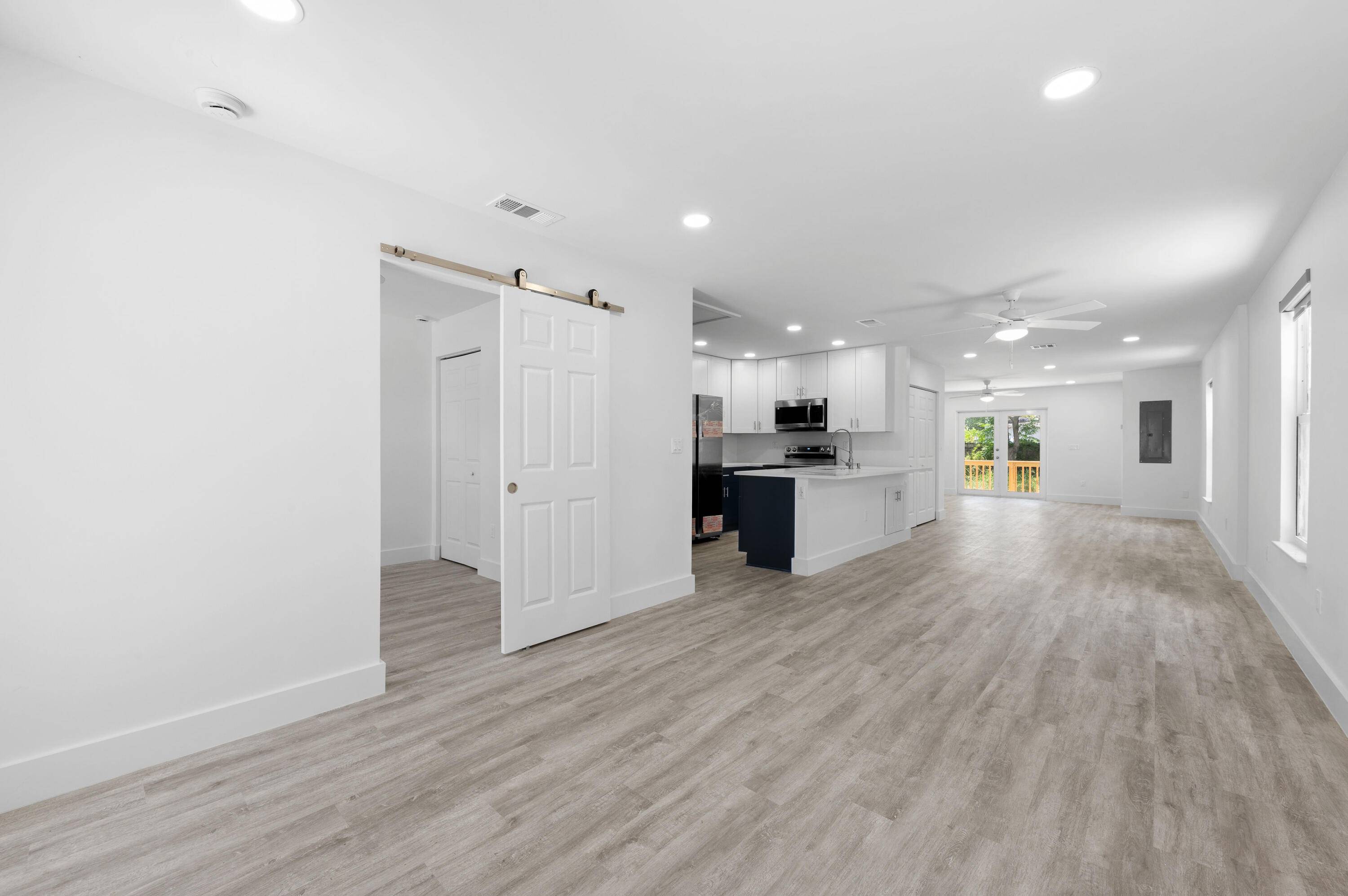 Step into this beautifully fully renovated 4 Bedroom gem with large Backyard.