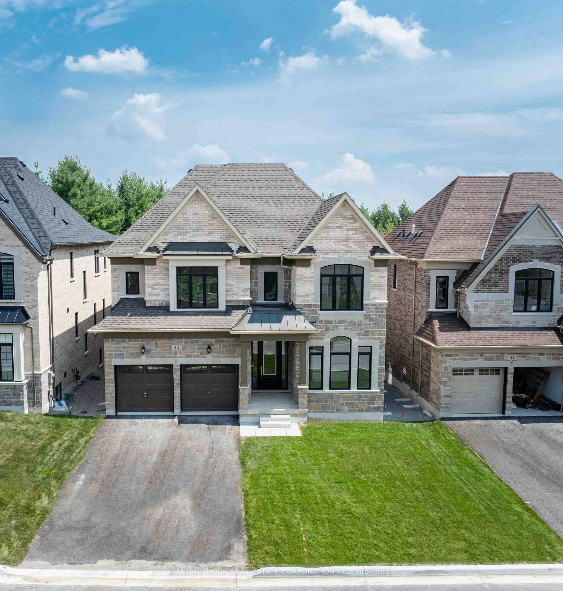 Amazing new construction home in prestigious Jefferson Forest Community backing onto stunning Greenspace on the largest usable lot at Bayview Ravine Estates.