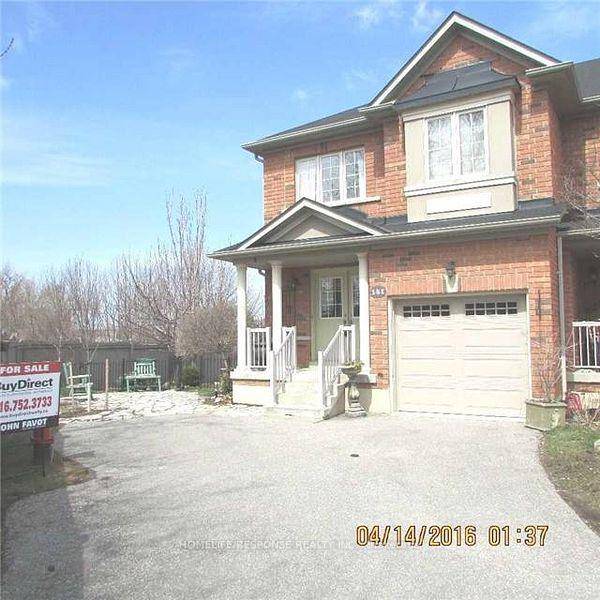 End Unit Townhouse ! Premium Pie Shaped Lot !