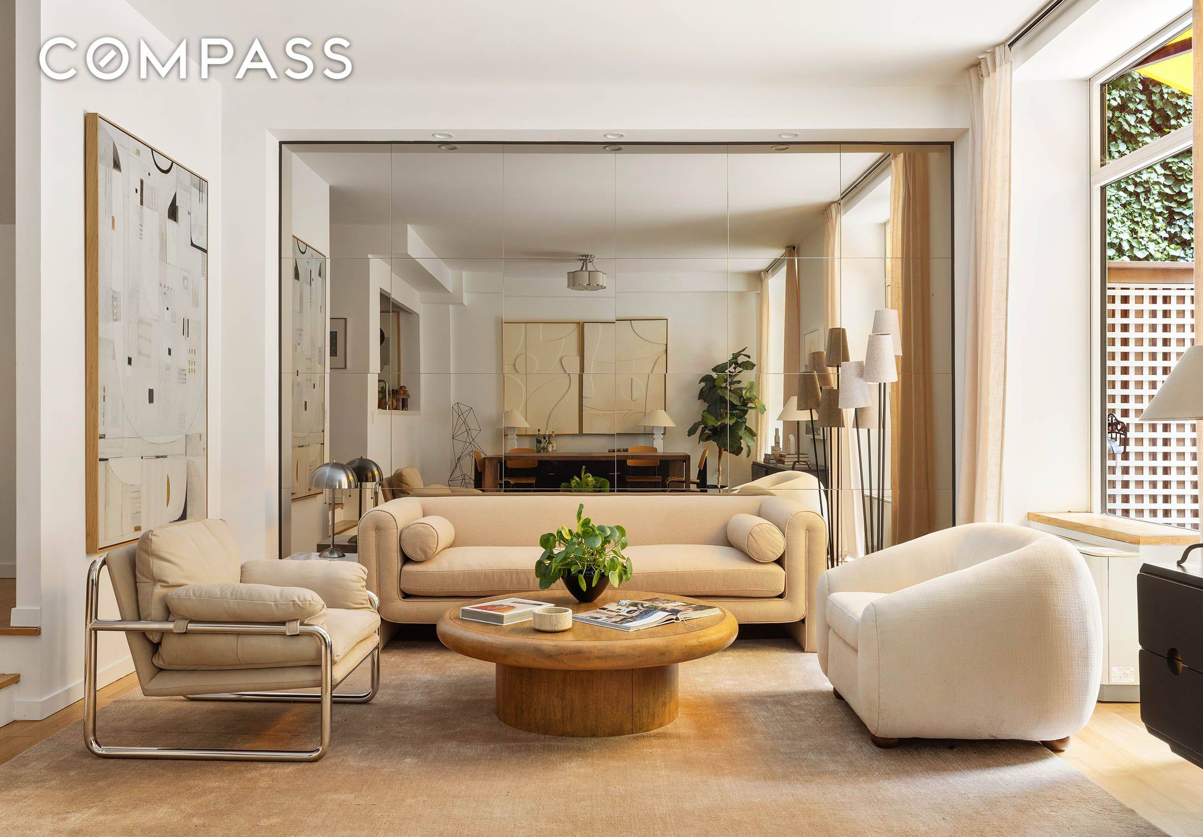A Rare East Village Duplex Residence Featuring a 745 SF Private Garden Residence Highlights Indoor Outdoor Living A south facing private garden 29 4 x 23 9 offers a serene ...