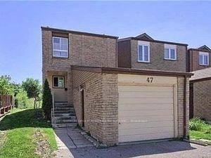 Main and 2nd floor for Rent, 3 Large bedroom, 2 Washrooms, Clean, Bright, Neutral Colour, Laundry, Parking 3 Cars, Garage, Excellent Location In Glen Shields !