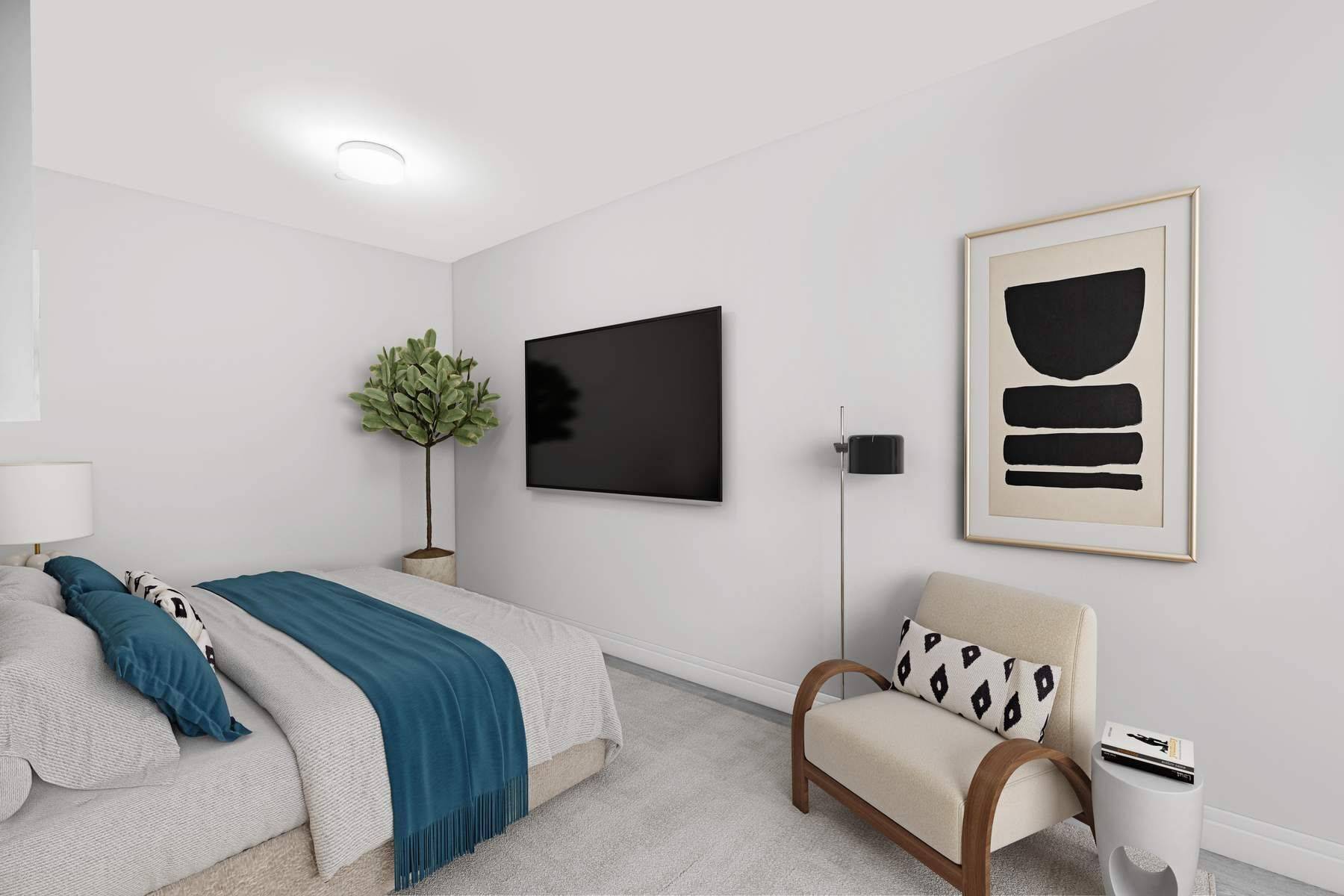 Sleek and Stylish Alcove Studio with a Balcony in a Premier Building This stunning 752 square foot alcove studio offers modern luxury and thoughtful design in every detail.