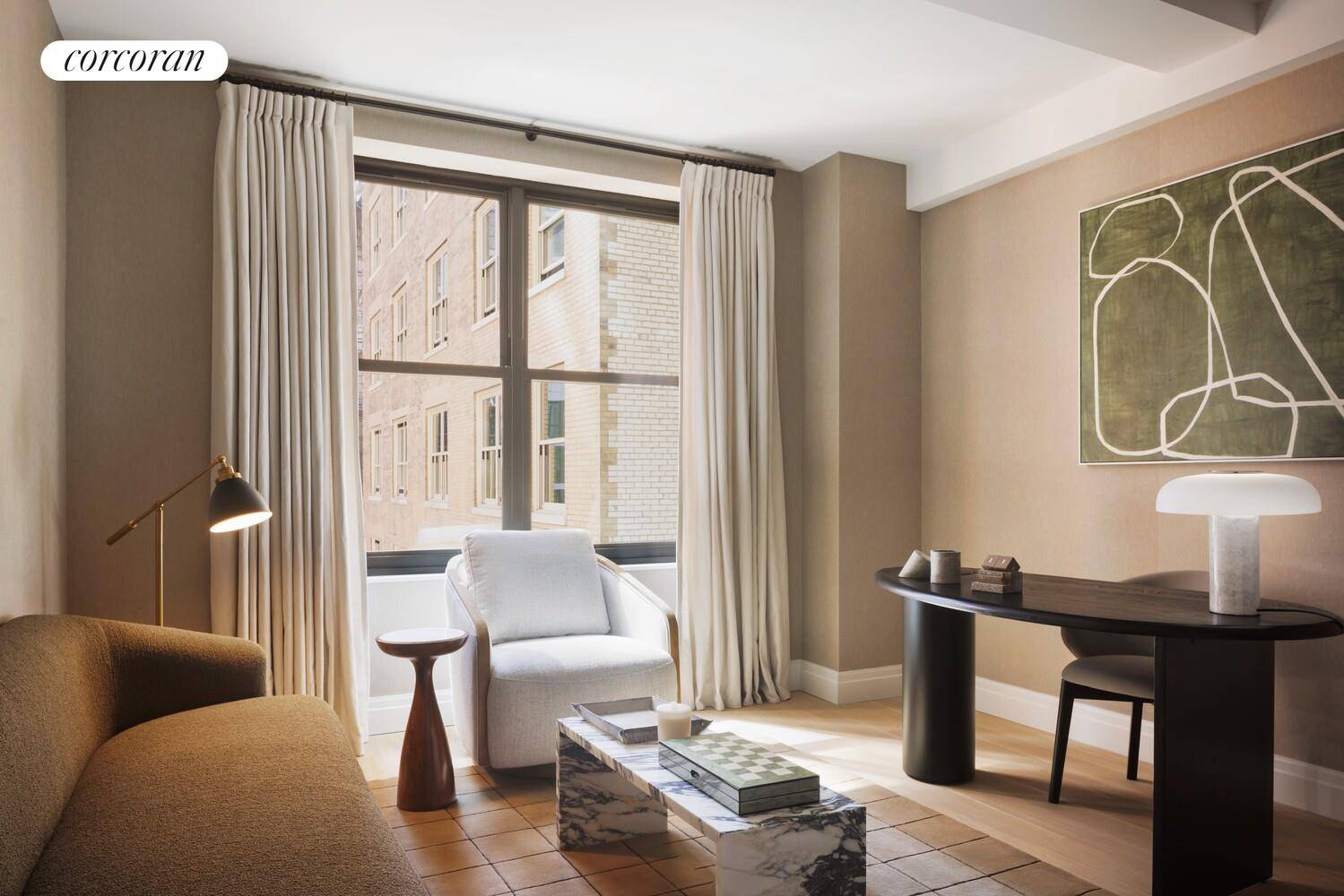 Designed by renowned architect and designer Thomas Juul Hansen, Residence 9A is a four bedroom, four bathroom with powder offering a double exposure to the west with water views, and ...