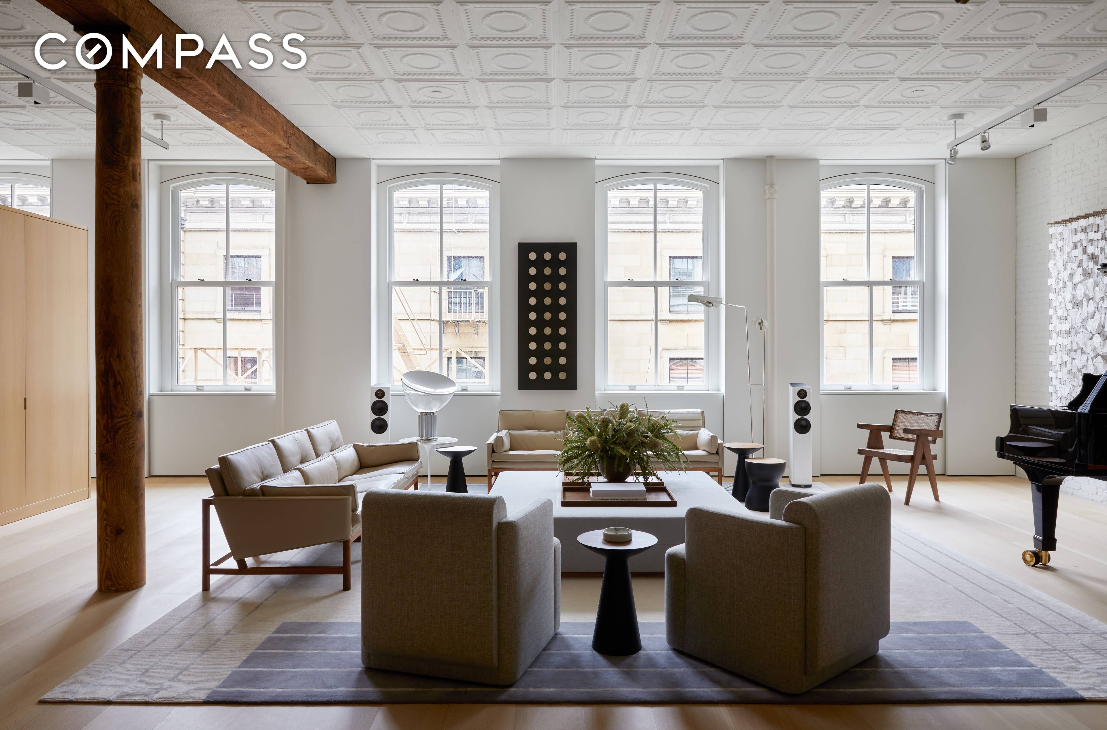 The extraordinary creation of the celebrated architect Andrew Berman and the interior designer Justin Charette, Loft 4 at 100 Grand Street, is a perfect example of the integration of the ...