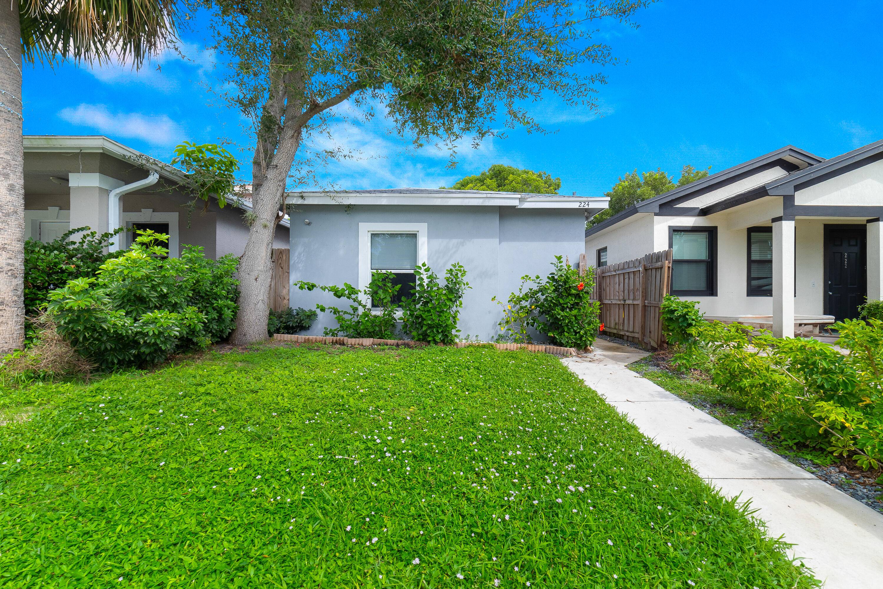 This 2021 new build 3 bedroom, 2 bath single family home in the Town of Lake Worth offers a modern and comfortable setting.