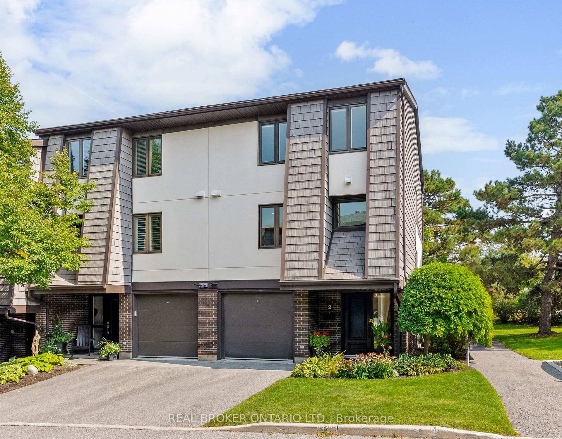 Rarely offered end unit townhome backing onto a tranquil community park in the heart of McKellar Park Westboro !