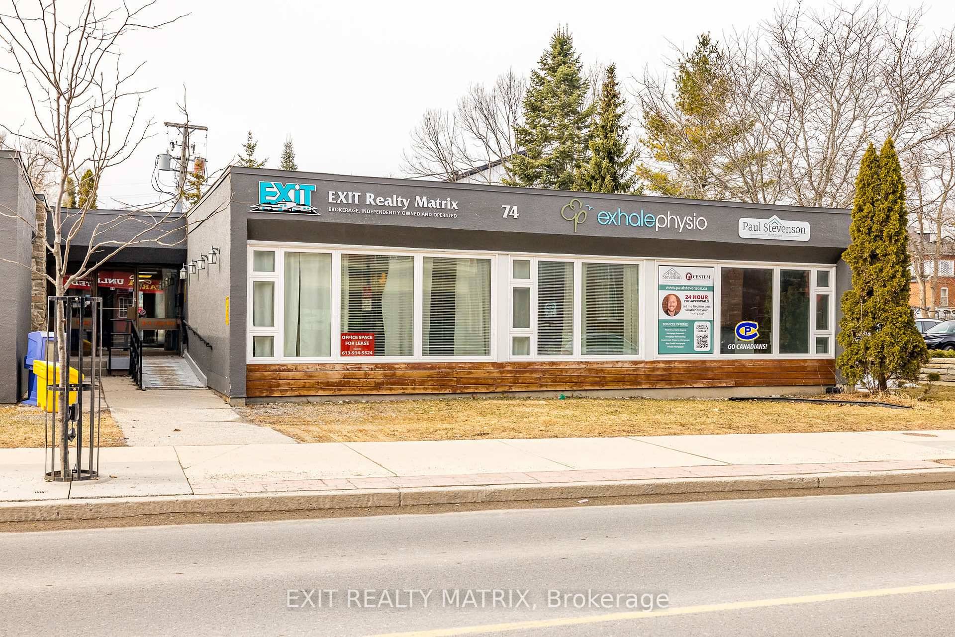 Rare leasing opportunity in the heart of downtown Carleton Place at 74 Bridge Street !